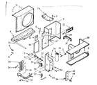 Kenmore 10670705 air flow parts diagram