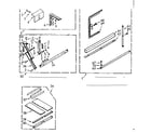 Kenmore 10670705 accessory kit parts diagram