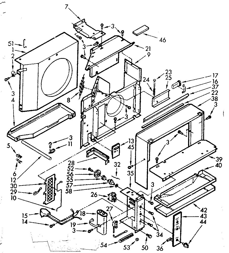 Air flow parts
