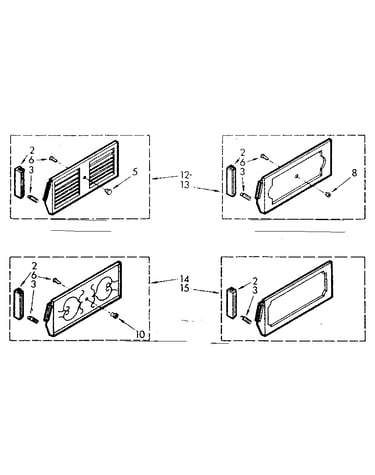 Accessory decorator panel kits