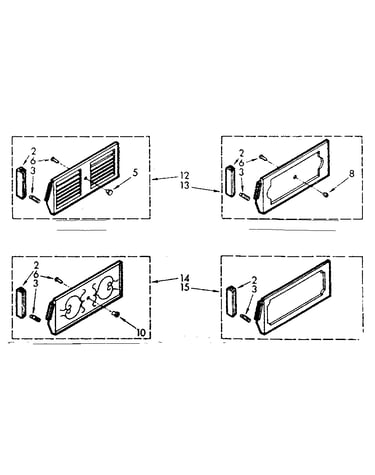 Accessory decorator panel kits