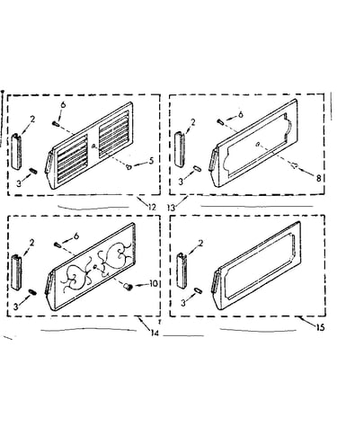 Accessory decorator panel kits