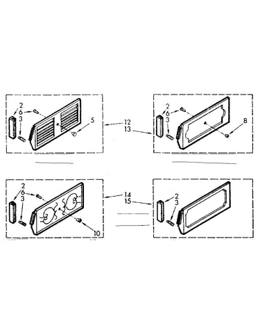 Accessory decorator panel kits