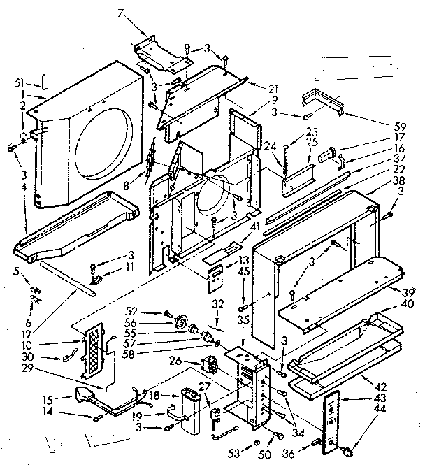 Air flow parts