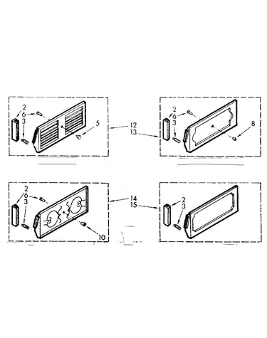 Accessory decorator panel kits