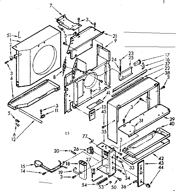 Air flow parts
