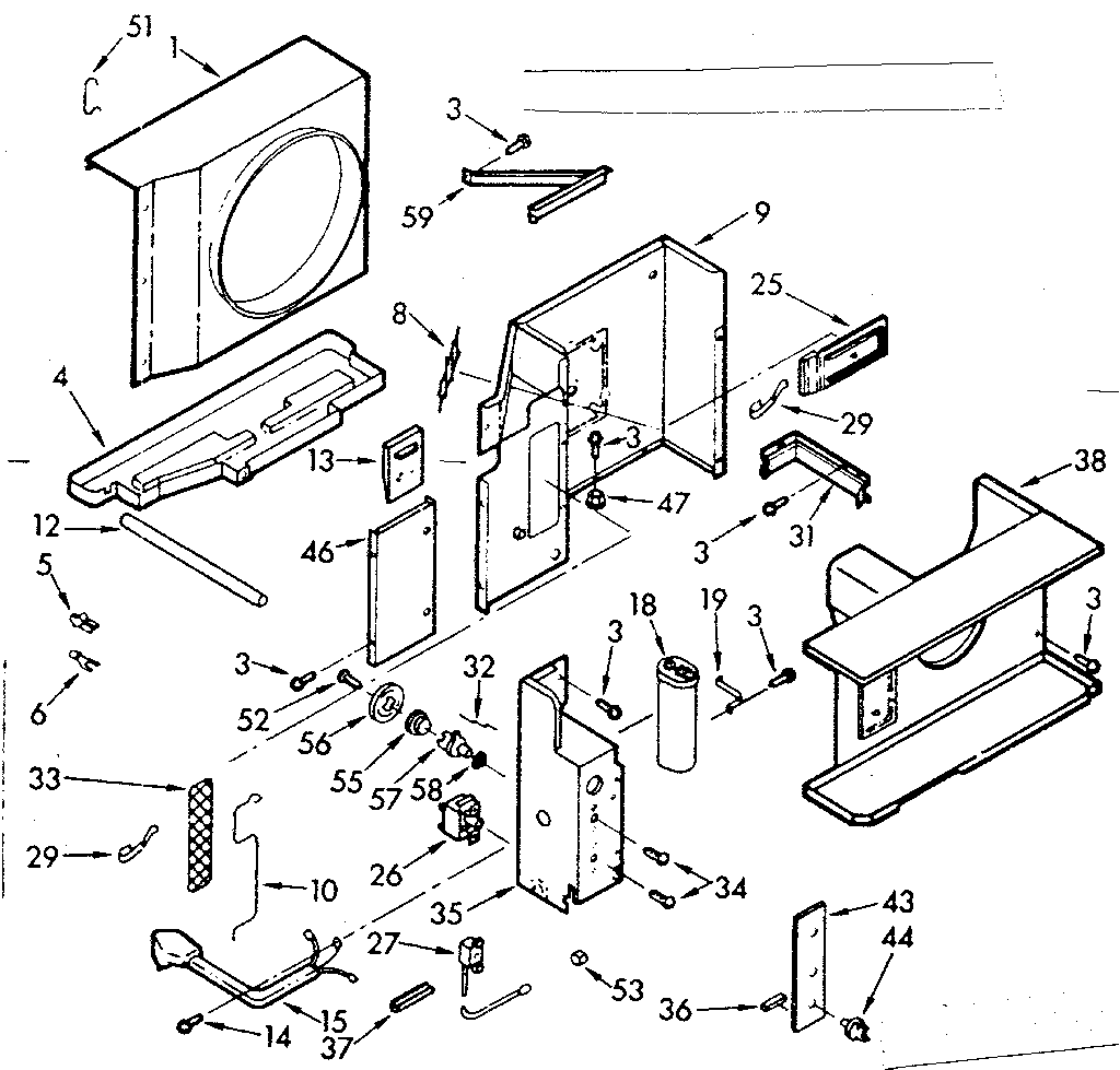 Air flow parts