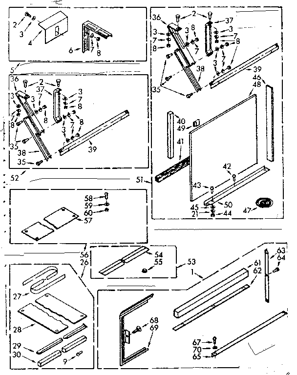 Accessory kit parts