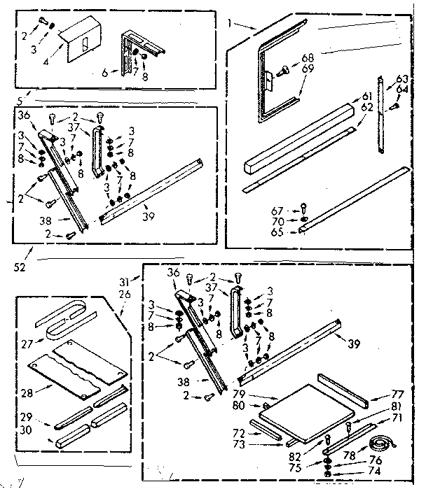 Accessory kit parts