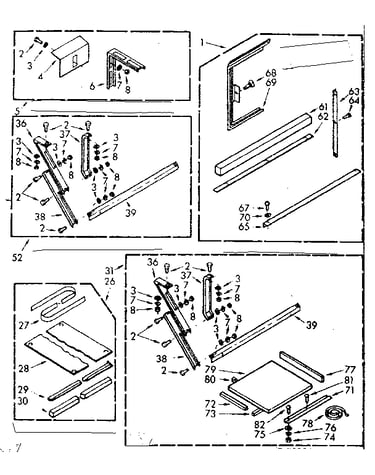 Accessory kit parts