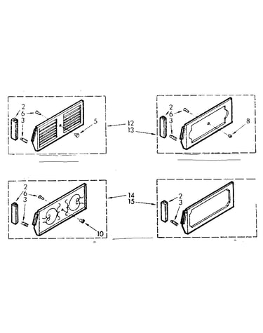 Accessory decorator panel kits