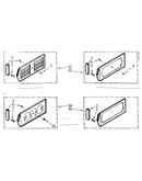 Accessory decorator panel kit parts
