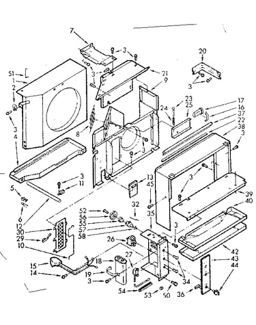 Air flow parts