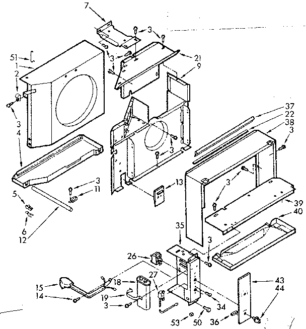 Air flow parts