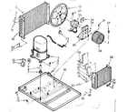 Kenmore 10671640 unit parts diagram