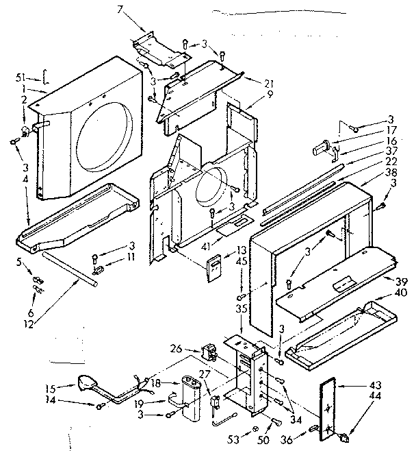 Air flow parts