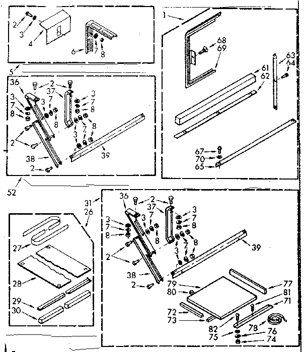 Accessory kit parts
