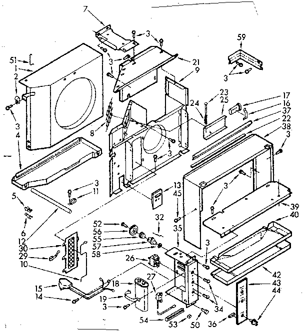 Air flow parts