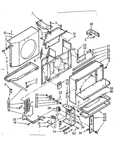 Air flow parts