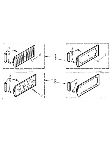 Accessory decorator panel kits
