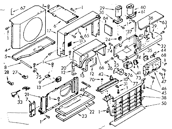 Air flow parts