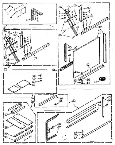 Accessory kit parts