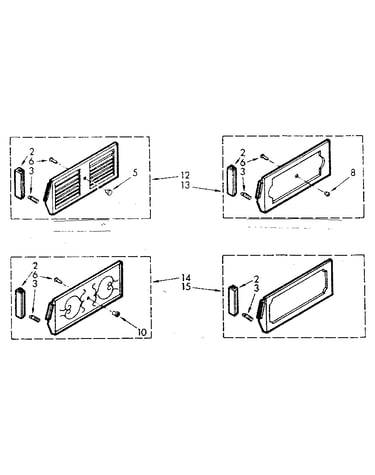Accessory decorator panel kits
