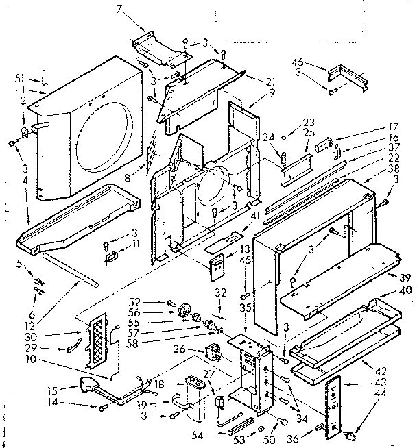 Air flow parts