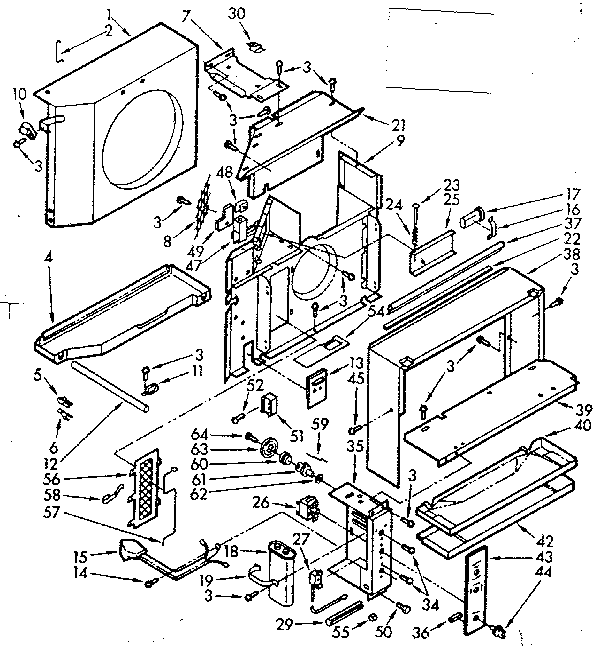 Air flow parts