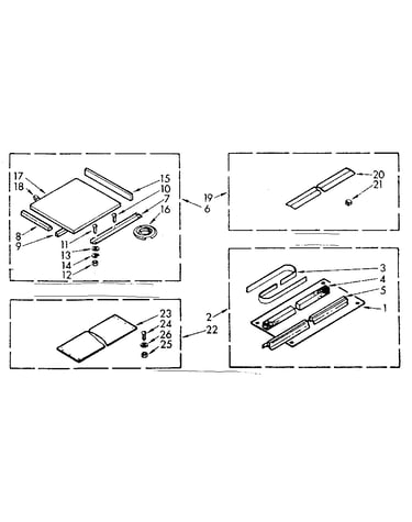 Accessory kit parts