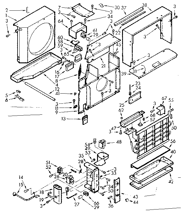 Air flow parts