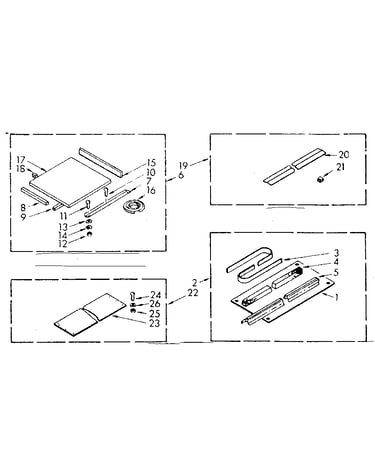 Accessory kit parts