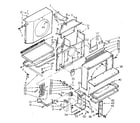 Kenmore 10671900 air flow parts diagram
