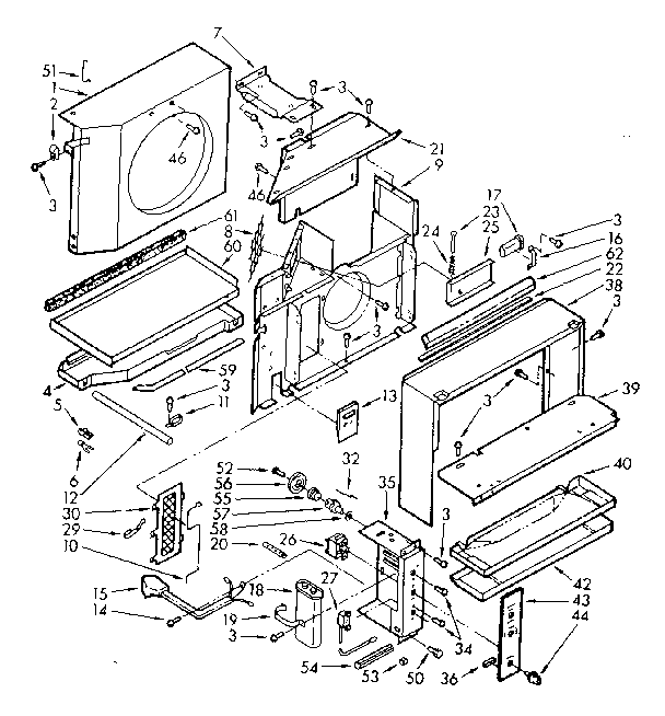 Air flow parts