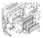 Kenmore 10671920 cabinet parts diagram