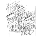 Kenmore 10671920 air flow parts diagram