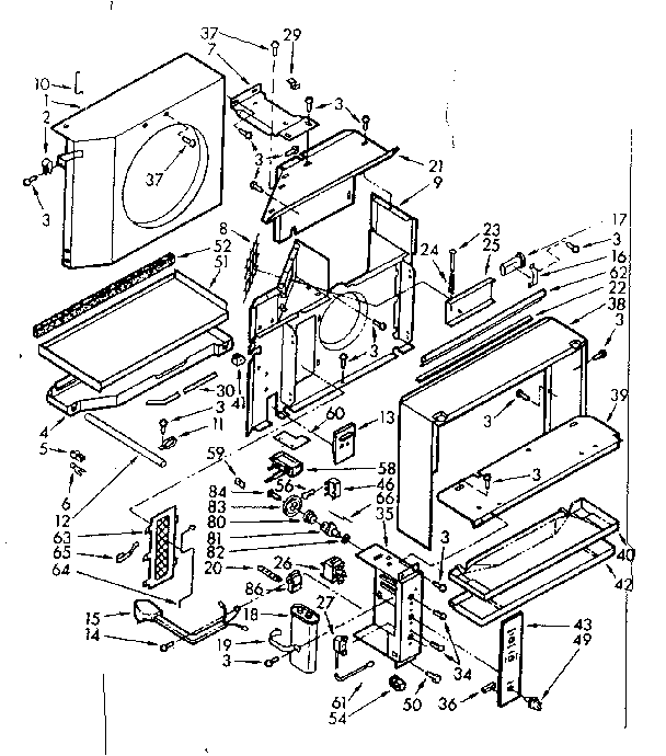 Air flow parts