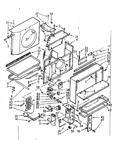 Air flow parts