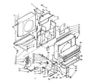 Kenmore 10671940 air flow parts diagram