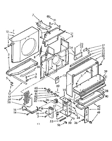 Air flow parts