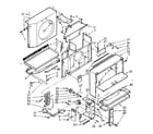 Kenmore 10671960 air flow parts diagram