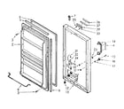 Kenmore 106720221 door parts diagram