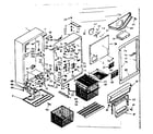 Kenmore 106720461 cabinet parts diagram