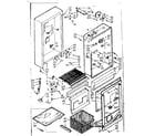 Kenmore 106721240 cabinet parts diagram