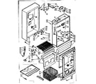 Kenmore 106721241 cabinet parts diagram