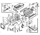 Kenmore 1067502120 ice maker parts diagram