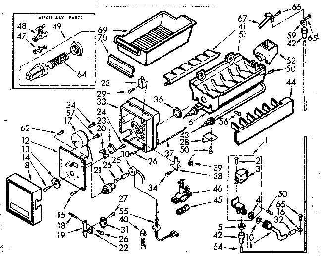 Ice maker parts