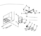 Kenmore 198711601 unit parts diagram