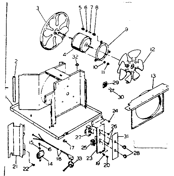 Electrical system & air handling parts