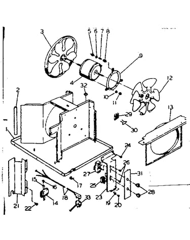 Electrical system & air handling parts